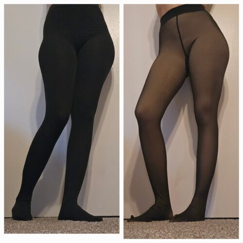 Колготки на флисовой подкладке