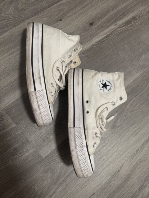 Белые кеды Converse